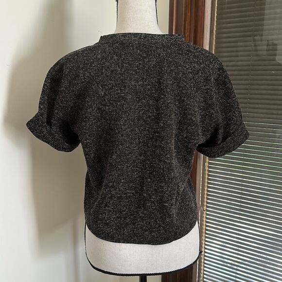 Zara | Cuffed Sleeve Top Size M - Picture 5 of 8